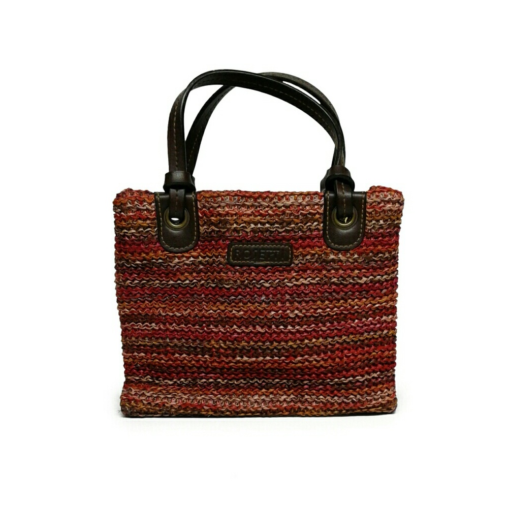 Rosetti Handbag with Straps / Metal rings & Zipper