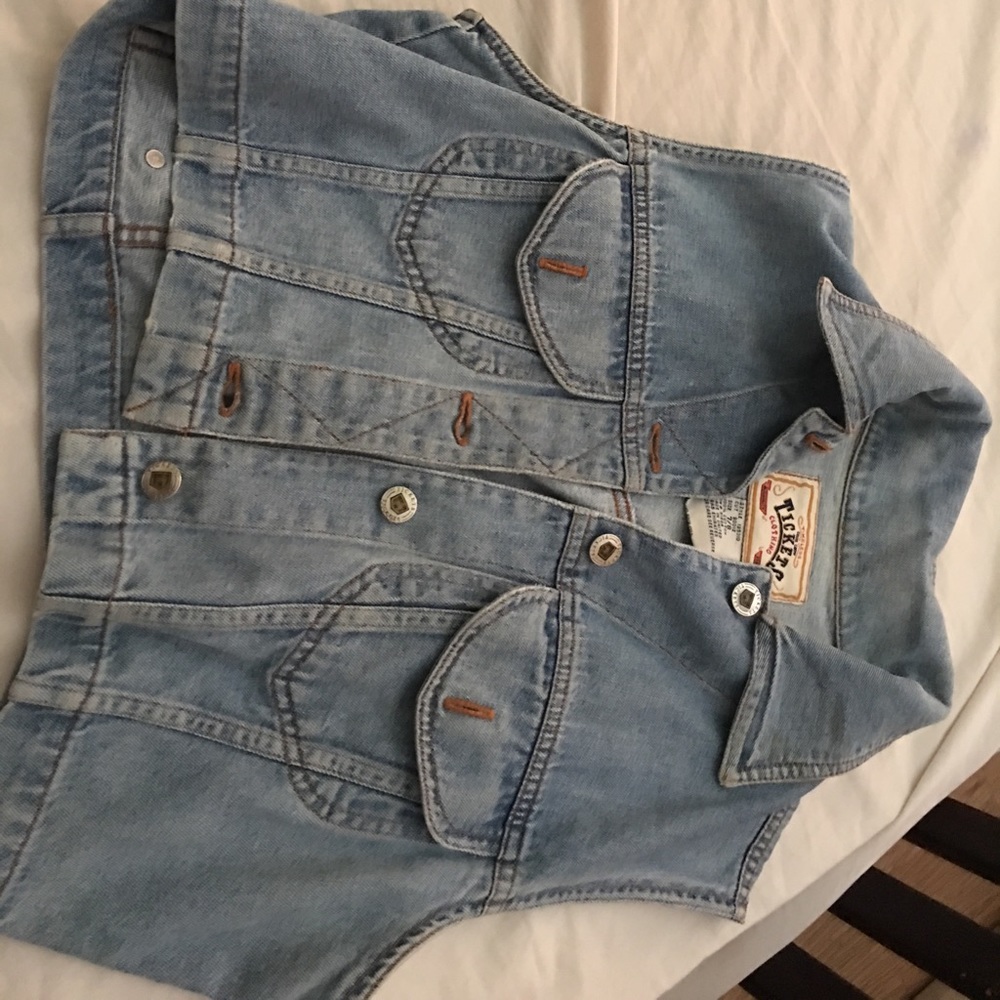 Vest vintage  jean jacket