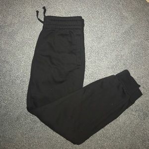 H&M Black Jogger Sweatpants