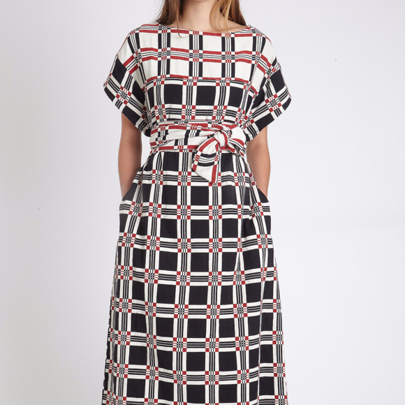 Ace & Jig Nomad dress in Geo - Picture 2 of 7