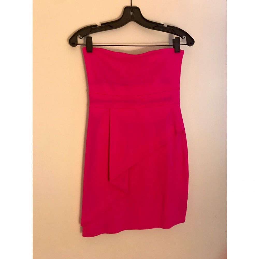 Susana Monaco strapless tight-fitting dress