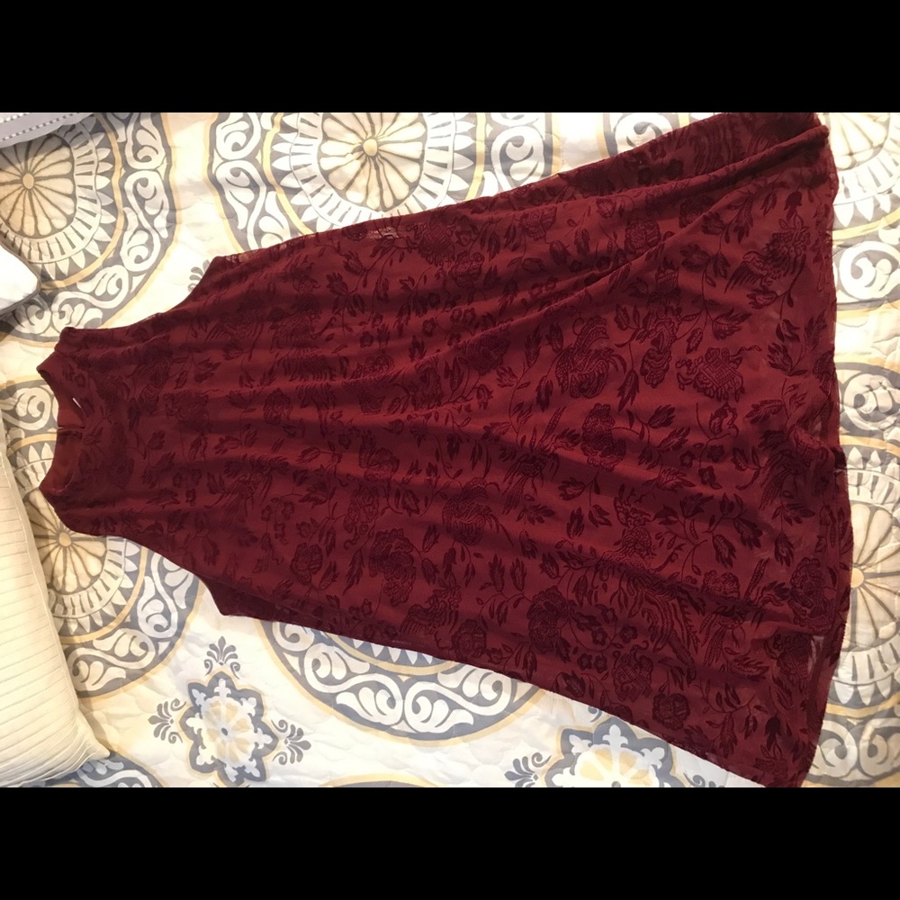 Wine Colored Dress💋