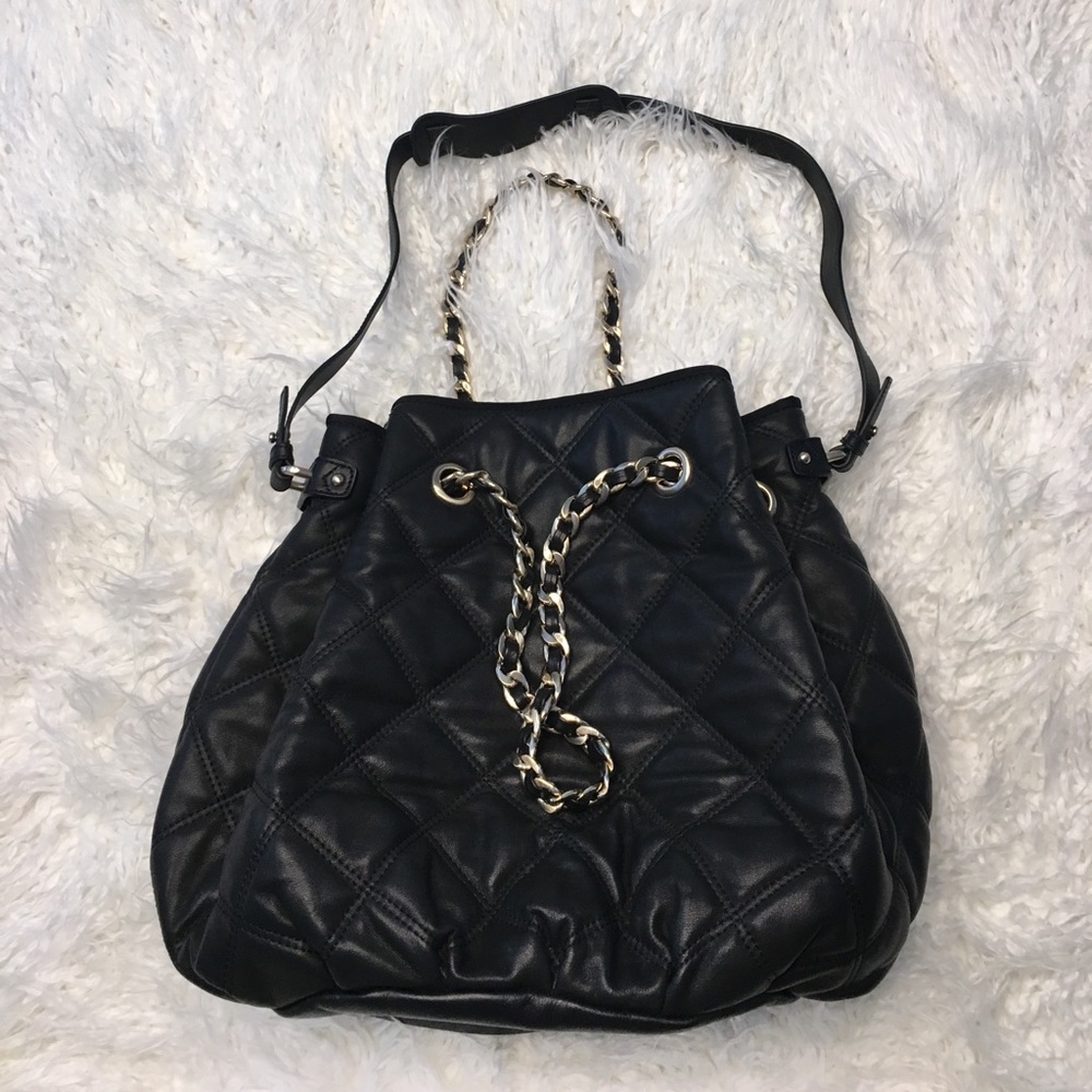 Quilted leather handbag Anntaylor