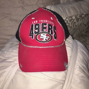 🛑SOLD🛑Blinged 49ers NFL cap