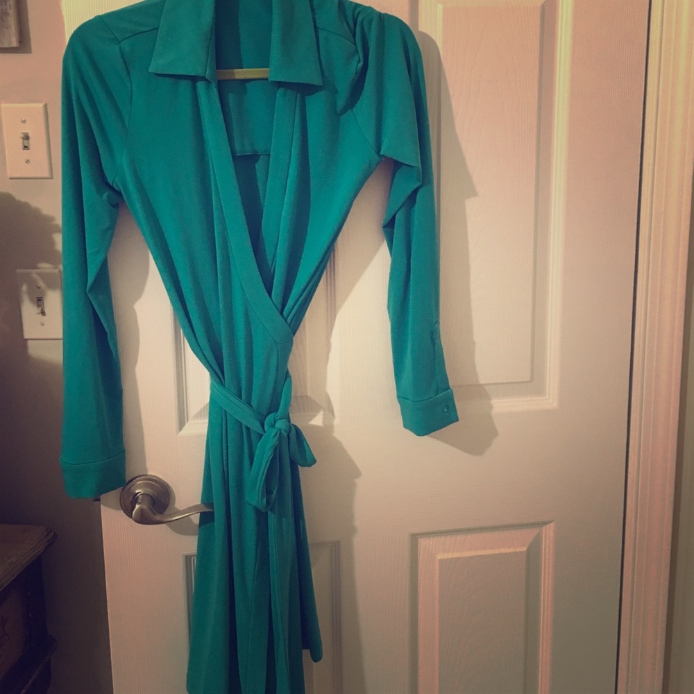 Calvin Klein wrap dress