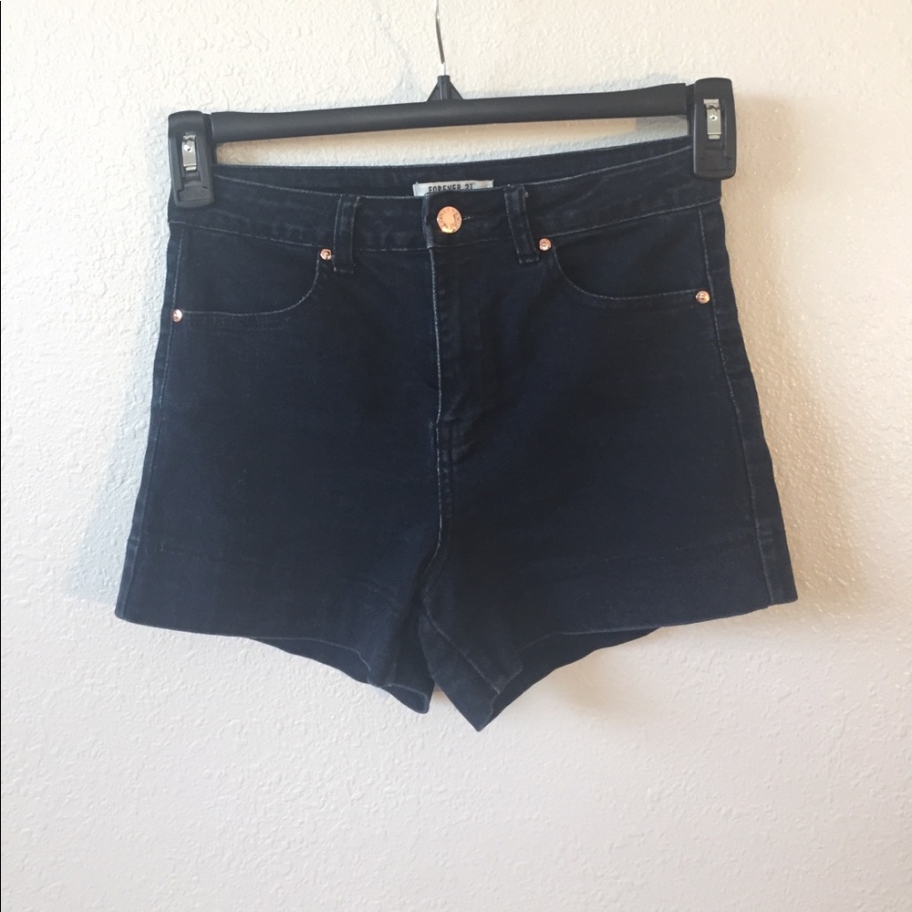 Forever 21: High waisted jean shorts