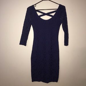 Purple dress