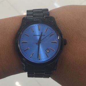 Michael Kors Black & Blue Watch