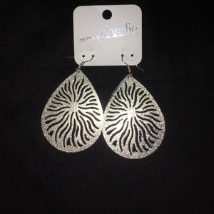 Silver Earrings from charming Charlie