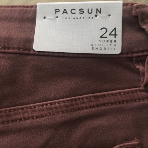 Pacsun shorts - "super stretch shortie" - Picture 4 of 4