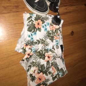Floral shorts