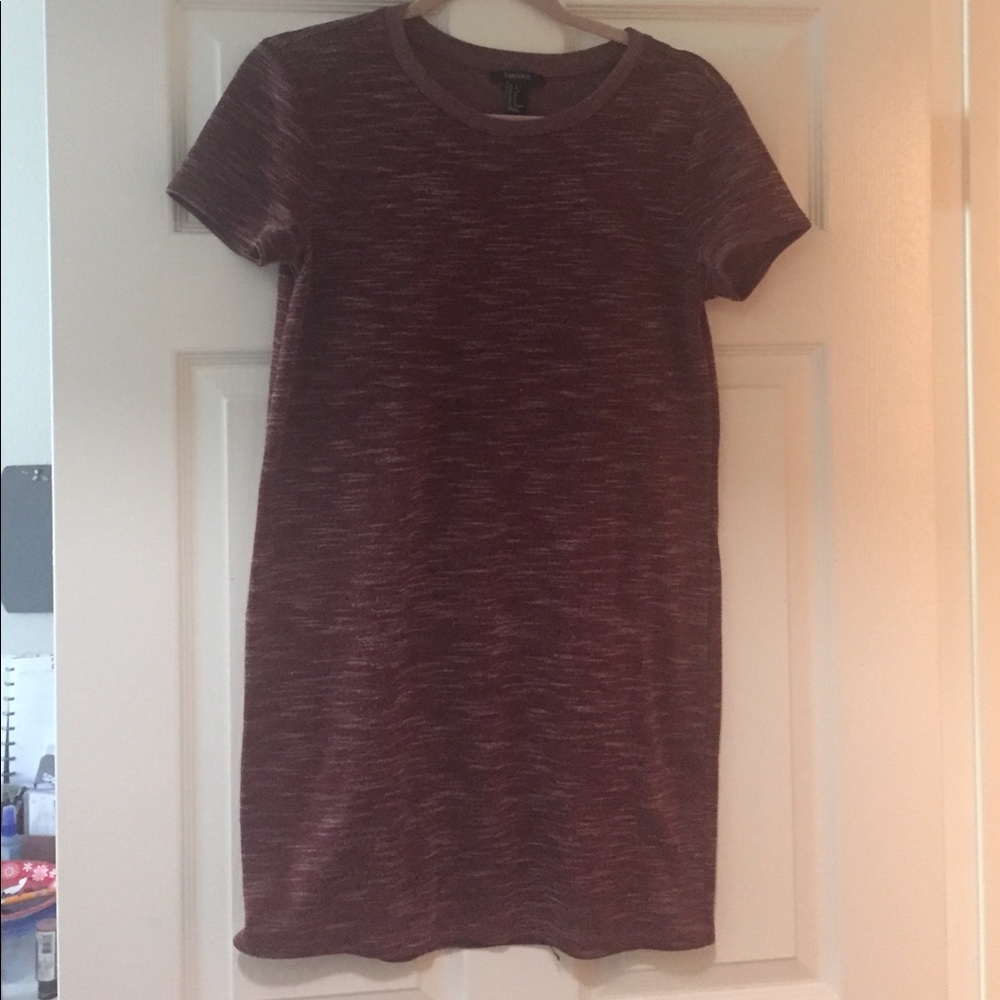 Forever 21 burgundy dress