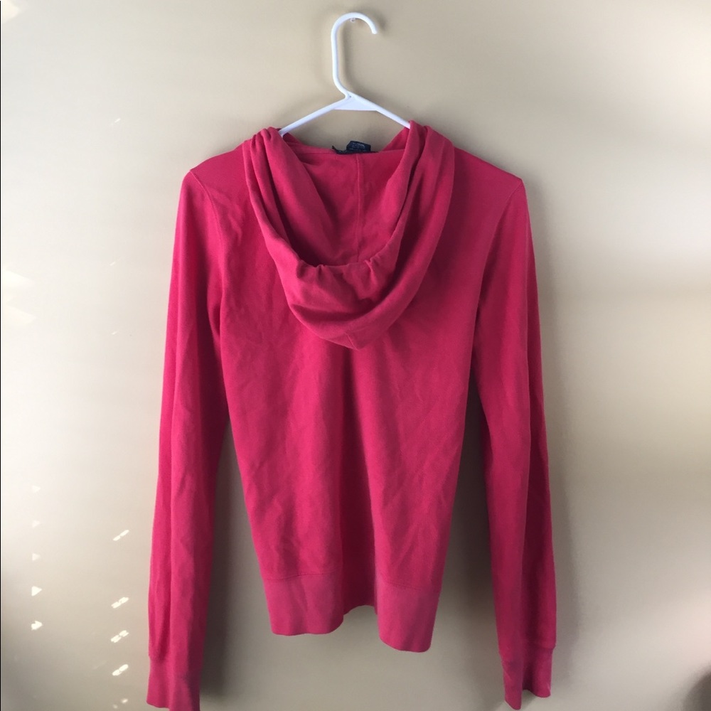 RED POLO RALPH LAUREN ZIP SWEATSHIRT