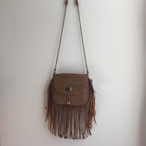 Madden Girl Boho Fringe Crossbody Bag
