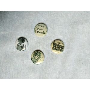 Vintage Bee Buttons