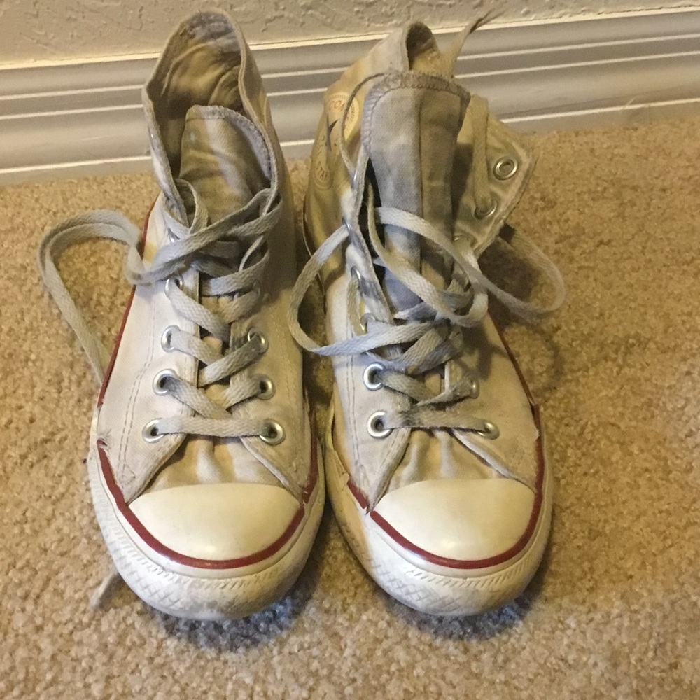 white converse high tops