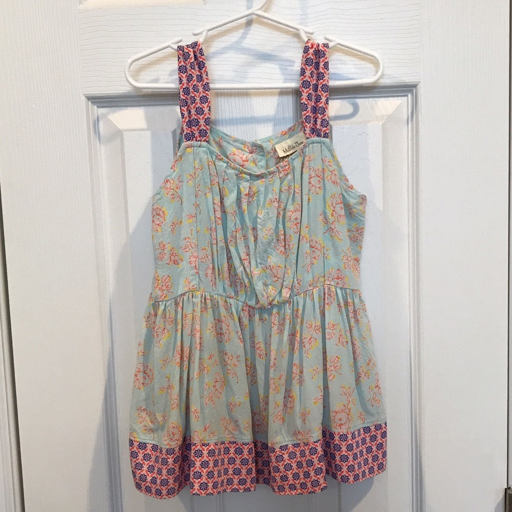 Matilda Jane Sail Away Tank, Size 8, EUC