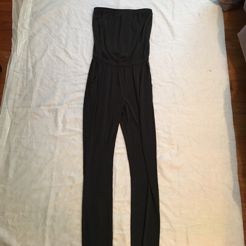 Strapless jumpsuit