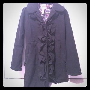 Candie's Charcoal Grey Pea Coat