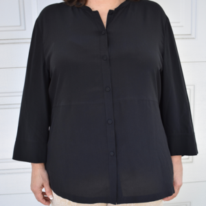 Eileen Fisher Black Button Down
