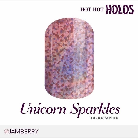 🛍New Jamberry Wrap🛍 Holographic Retires 8/7/17 - Picture 1 of 1