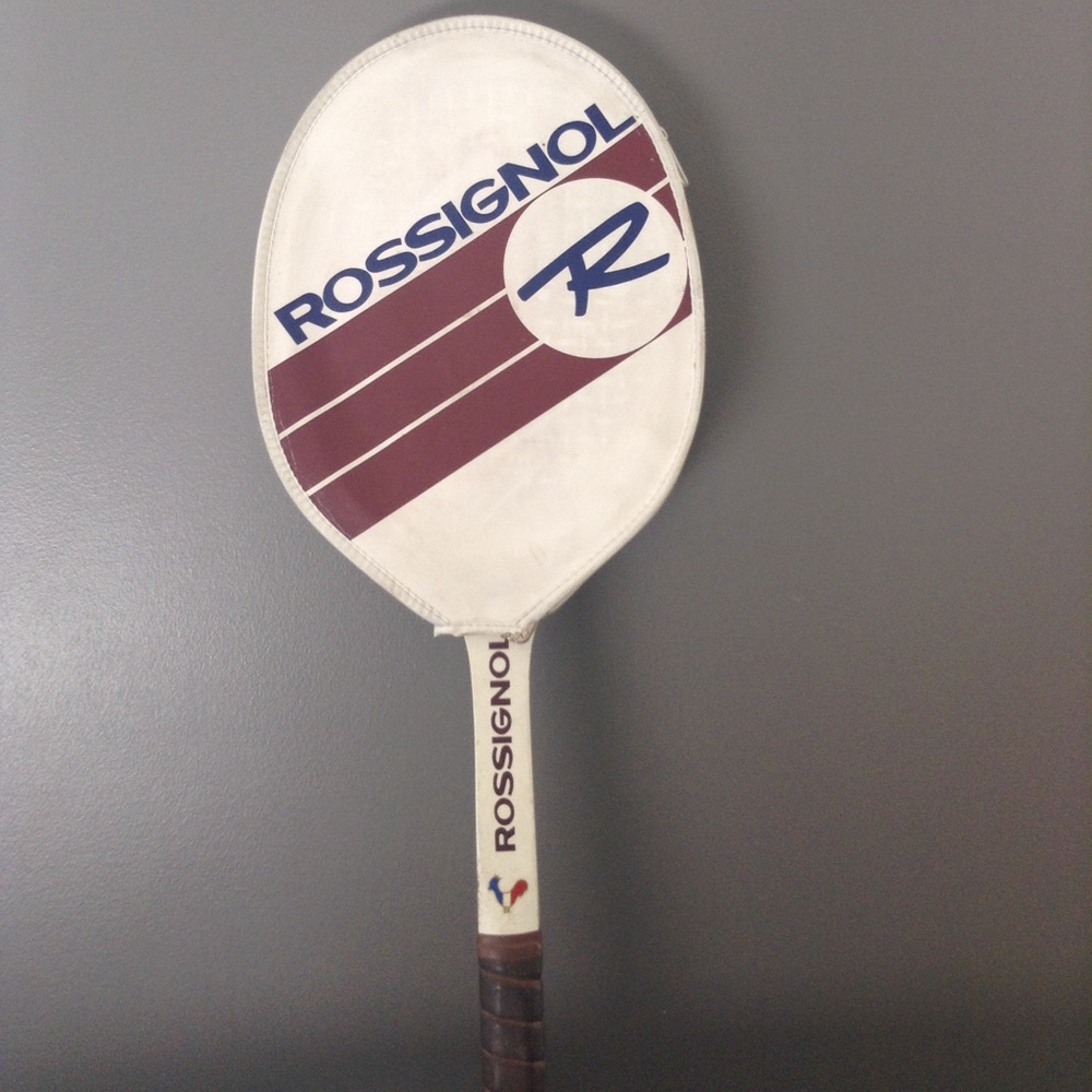Antique Rossignol tennis racket