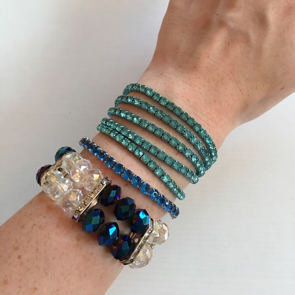 Blue Bracelets