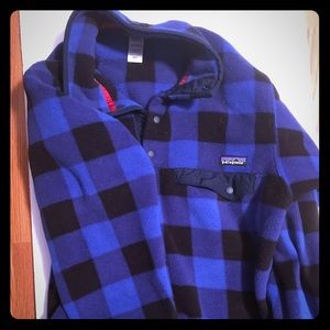 Patagonia checkered fleece!! Mens small