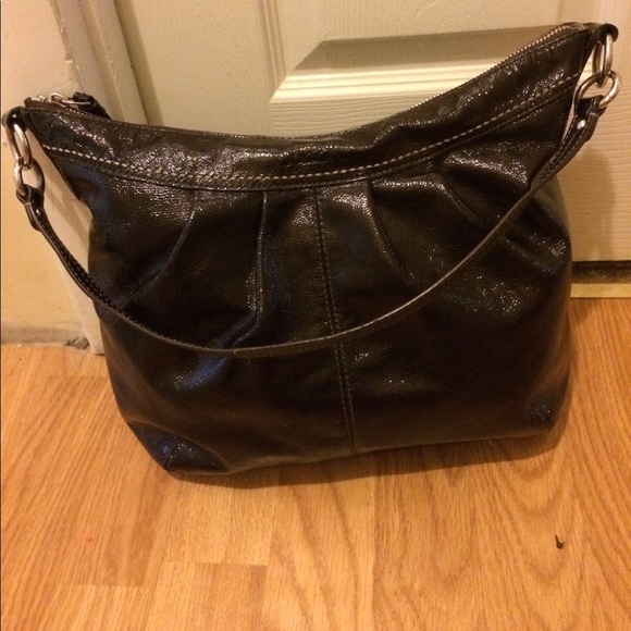 Coach patent leather handbag - Picture 4 of 7