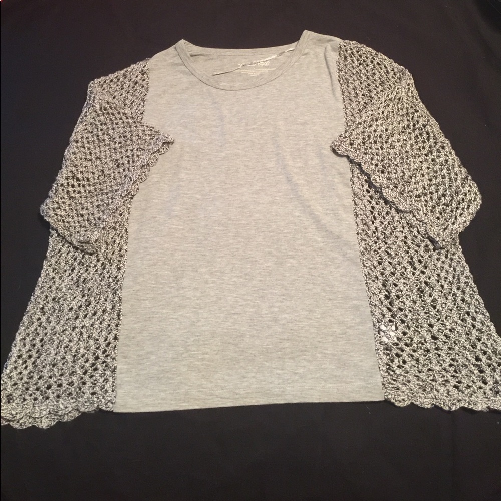 Jersey Knit Oversized Shirt