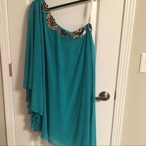 Teal Cocktail Dress