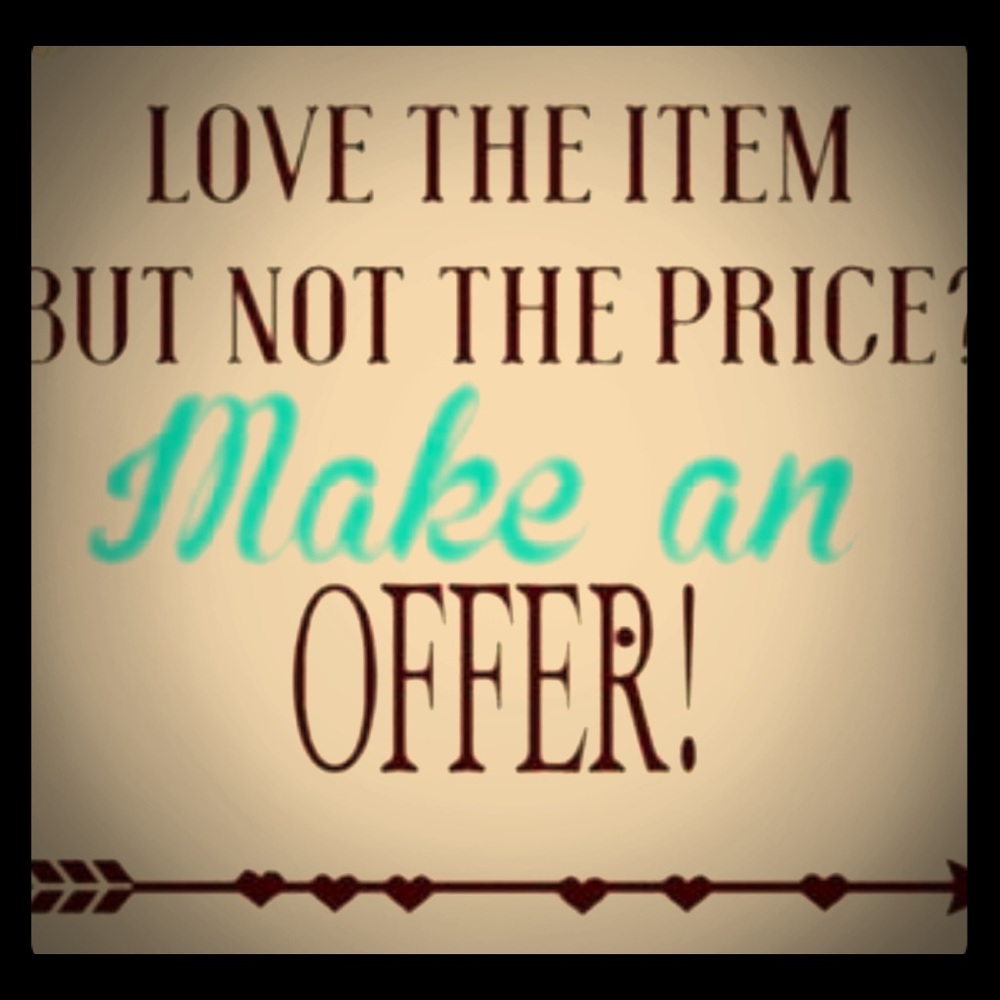 Reasonable offer excepted