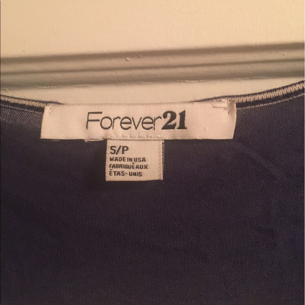 Forever 21 long sleeve striped tee - Picture 2 of 3