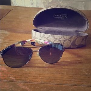 Coach Aviator Sunglasses