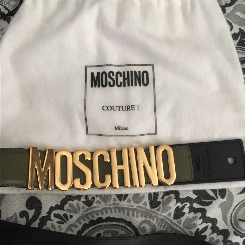 Authentic Moschino belt