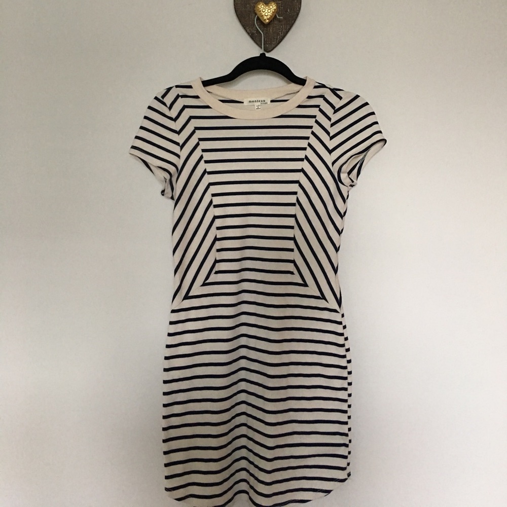 Monteau Cotton fitted dress