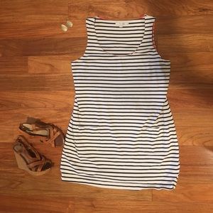 Boden Breton striped tunic mini dress