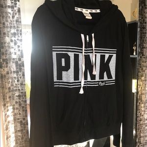 🖤Victoria's Secret🖤PINK lightweight zipup hoodie