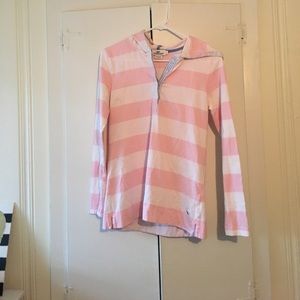 Vineyard Vines Striped Knit Hoodie