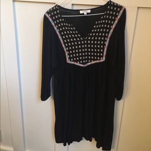 Babydoll black dress