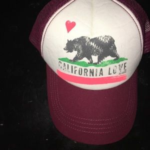 Maroon "California Love" Hat