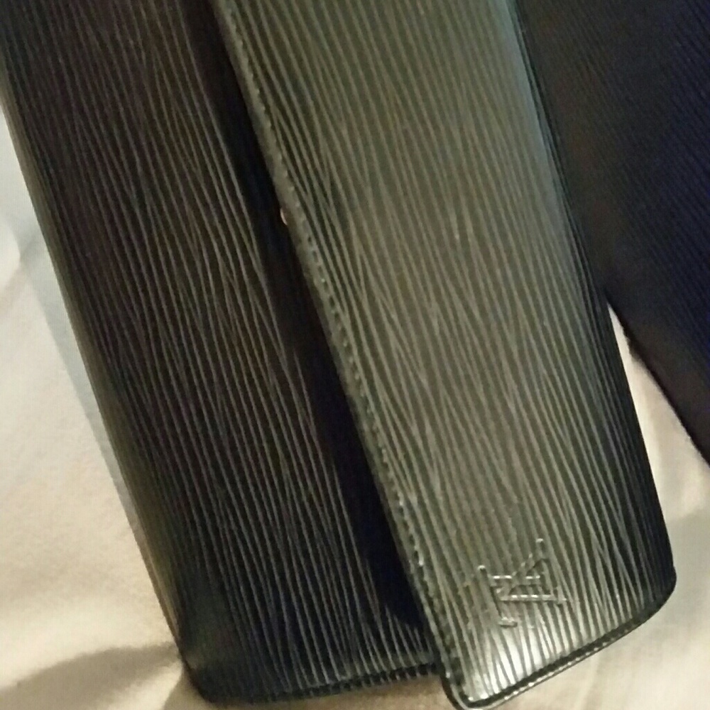 Louis Vuitton Epi wallet.