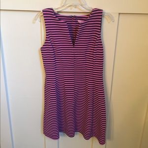 Navy and pink Lilly Pulitzer dress