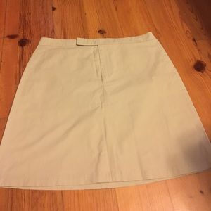 Khaki skirt