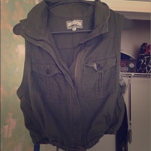 Aerie Zip Up Vest