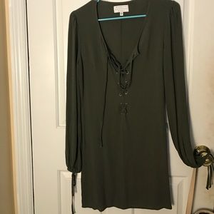 Army green dress