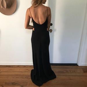 ASOS tall cutout gown