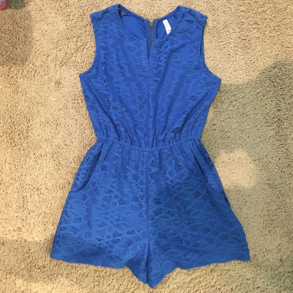 Blue Romper