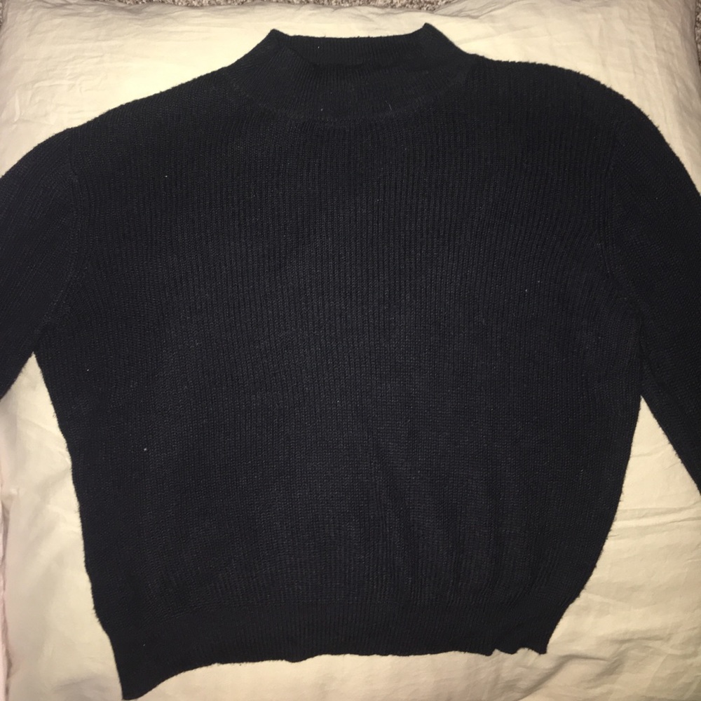 Cute cropped turtle neck from Brandy Melville!
