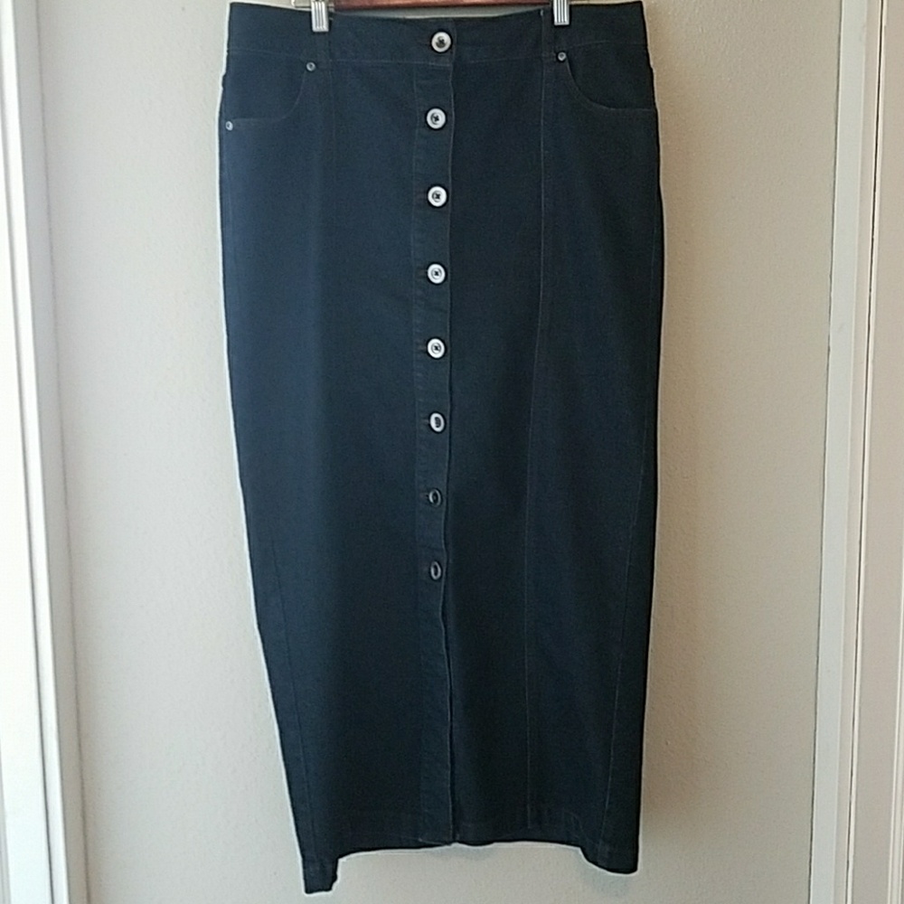 Lane Bryant Jean Skirt